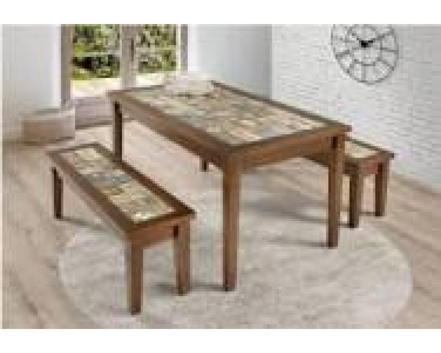Mesa cristal moveis ret.1,60 viena imbuia natural 541